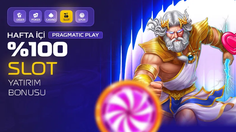 %100 Slot Yatirim Bonusu
