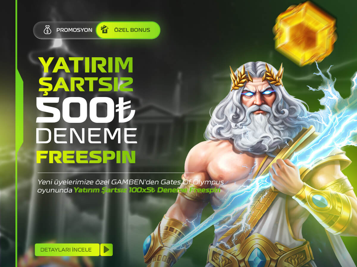 Gamben 500 TL Deneme Bonusu