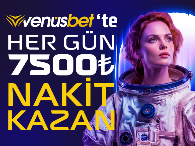 Venusbet Yatırım Şartsız 500₺ Deneme Bonusu